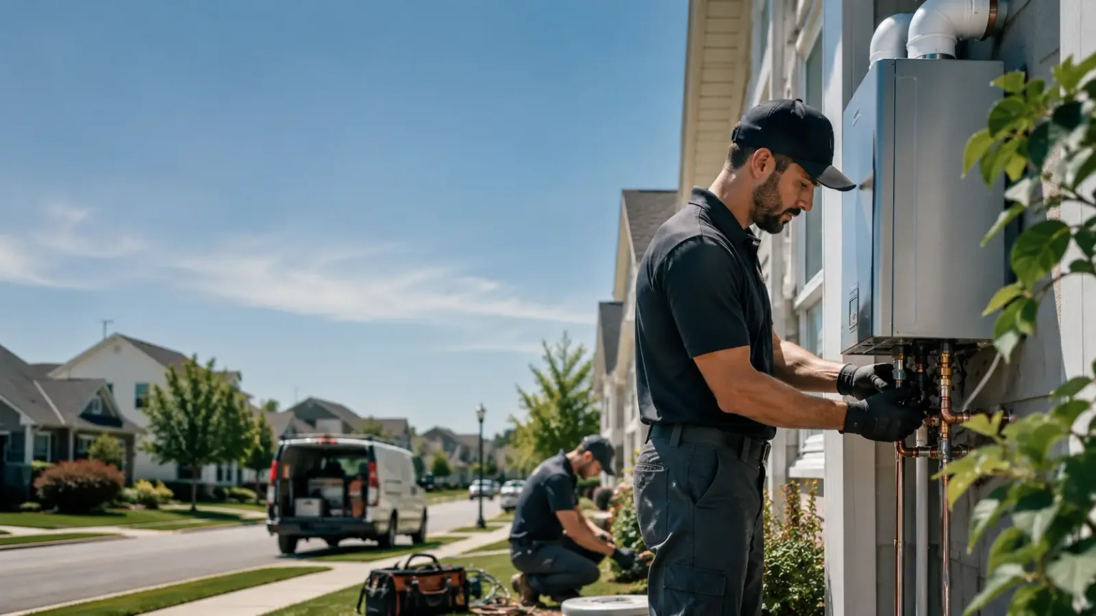 Tankless Water Heater Installation in Earth, TX
